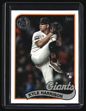 2024 Topps 1989 Topps Baseball 35th Anniversary (Series 1) Kyle Harrison #89B-95 card