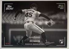 2024 Topps Black & White Rookie Resolution Kyle Harrison #RR16 card