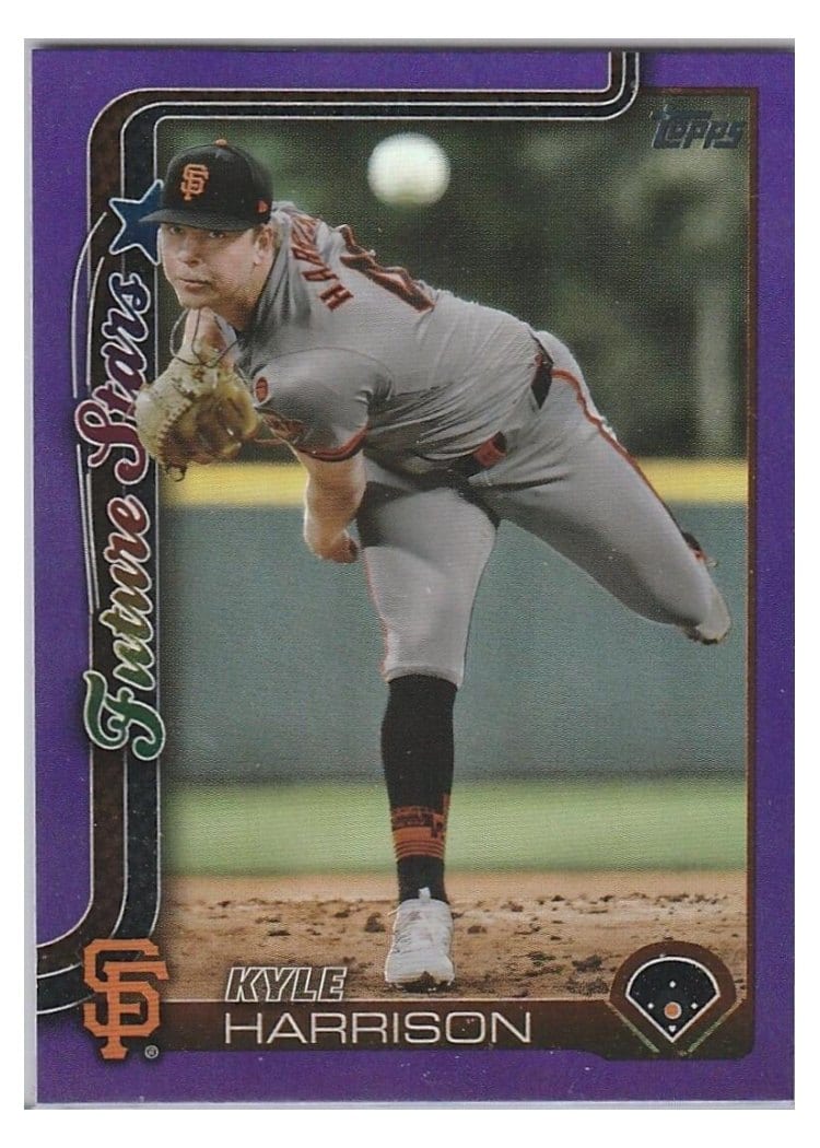 2025 Topps Base Set Kyle Harrison #177 card