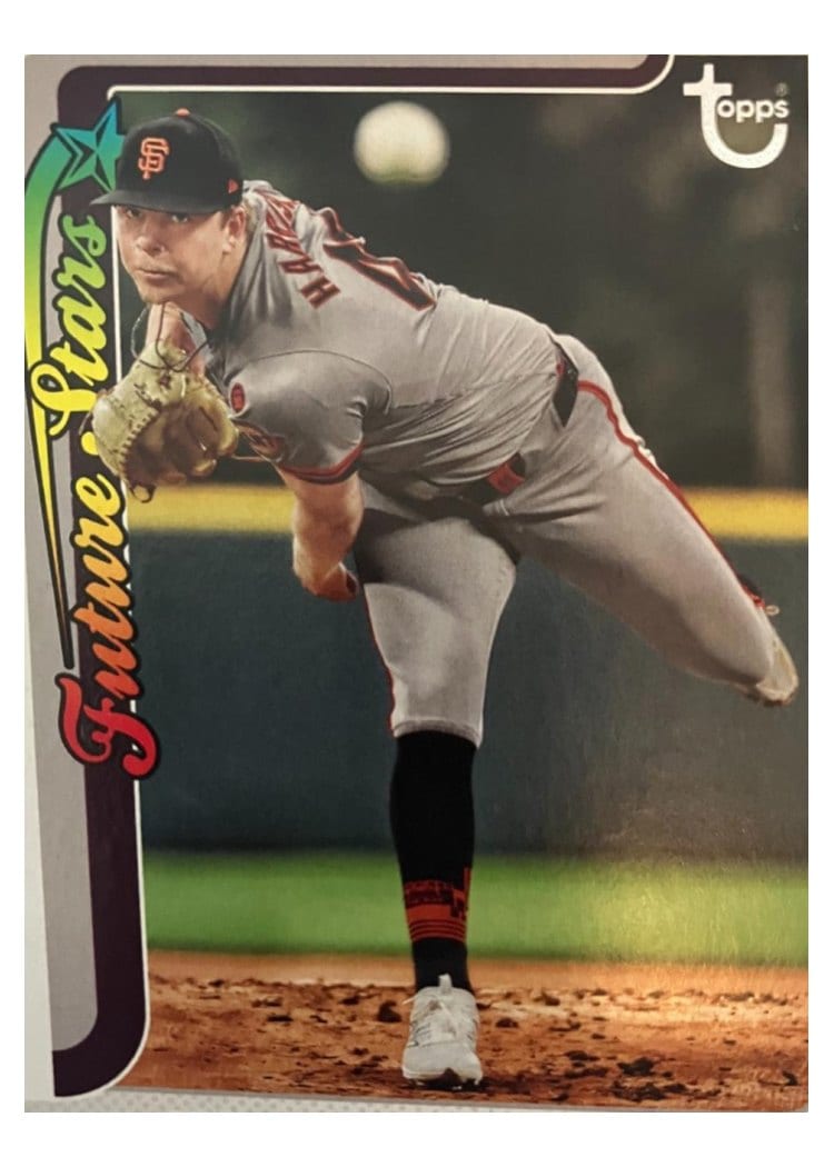 2025 Topps Base Set Kyle Harrison #177 card