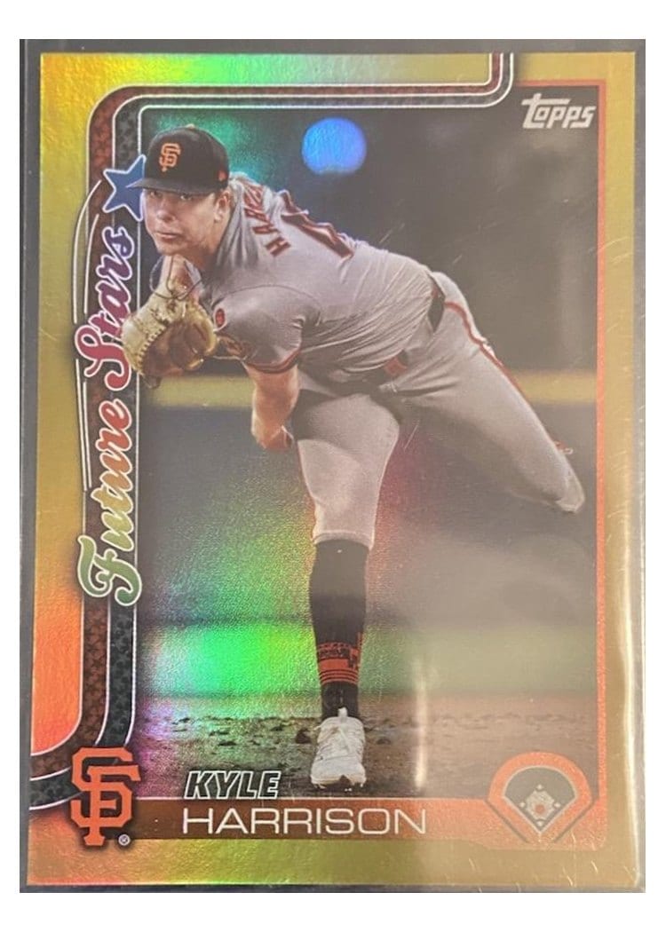 2025 Topps Base Set Kyle Harrison #177 card