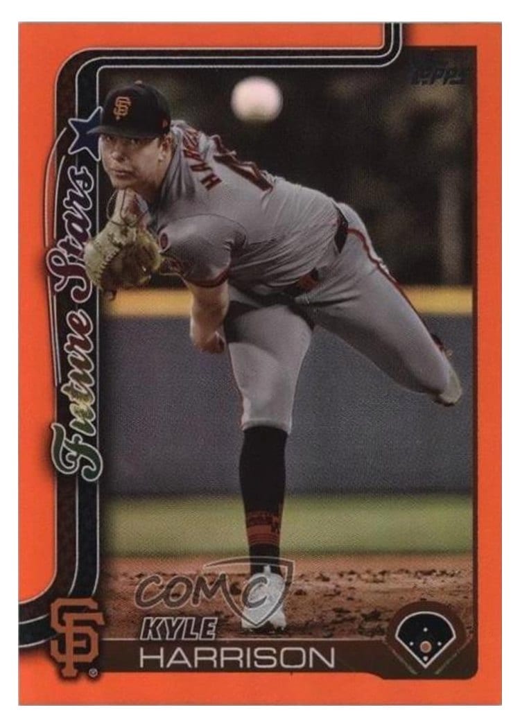 2025 Topps Base Set Kyle Harrison #177 card