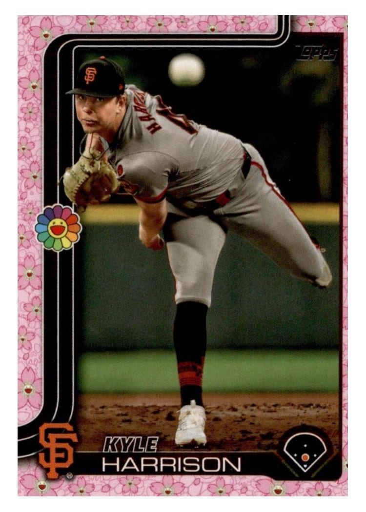 2025 Topps Base Set Kyle Harrison #177 card