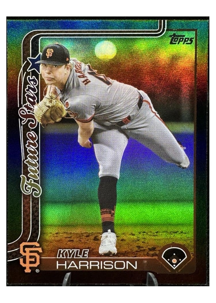 2025 Topps Base Set Kyle Harrison #177 card