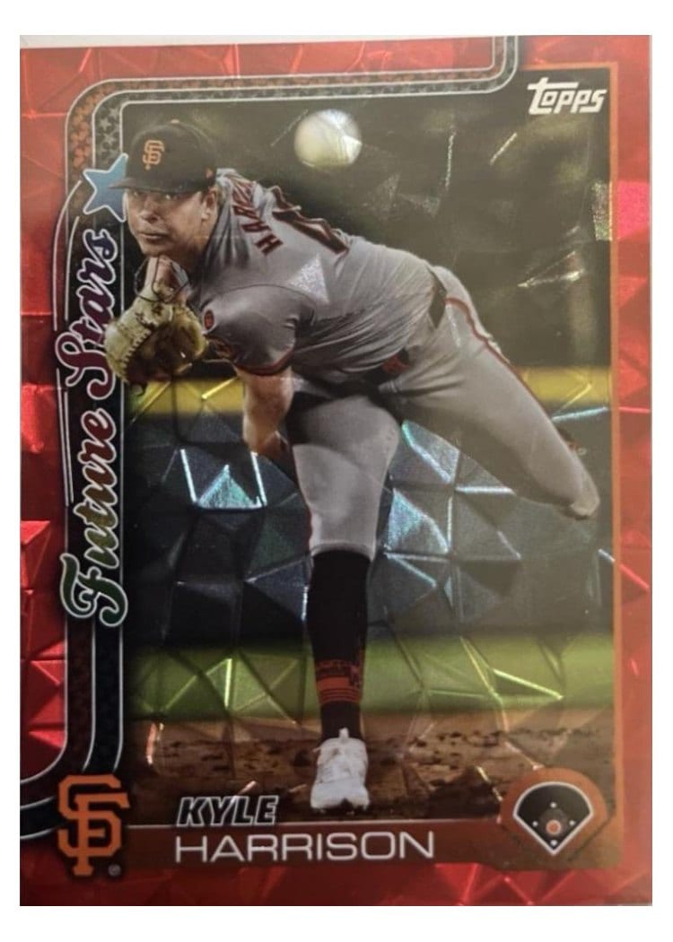 2025 Topps Base Set Kyle Harrison #177 card