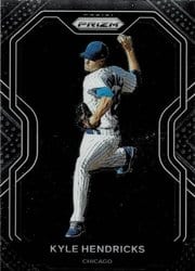 2021 Panini Prizm Base Set Kyle Hendricks #97 card