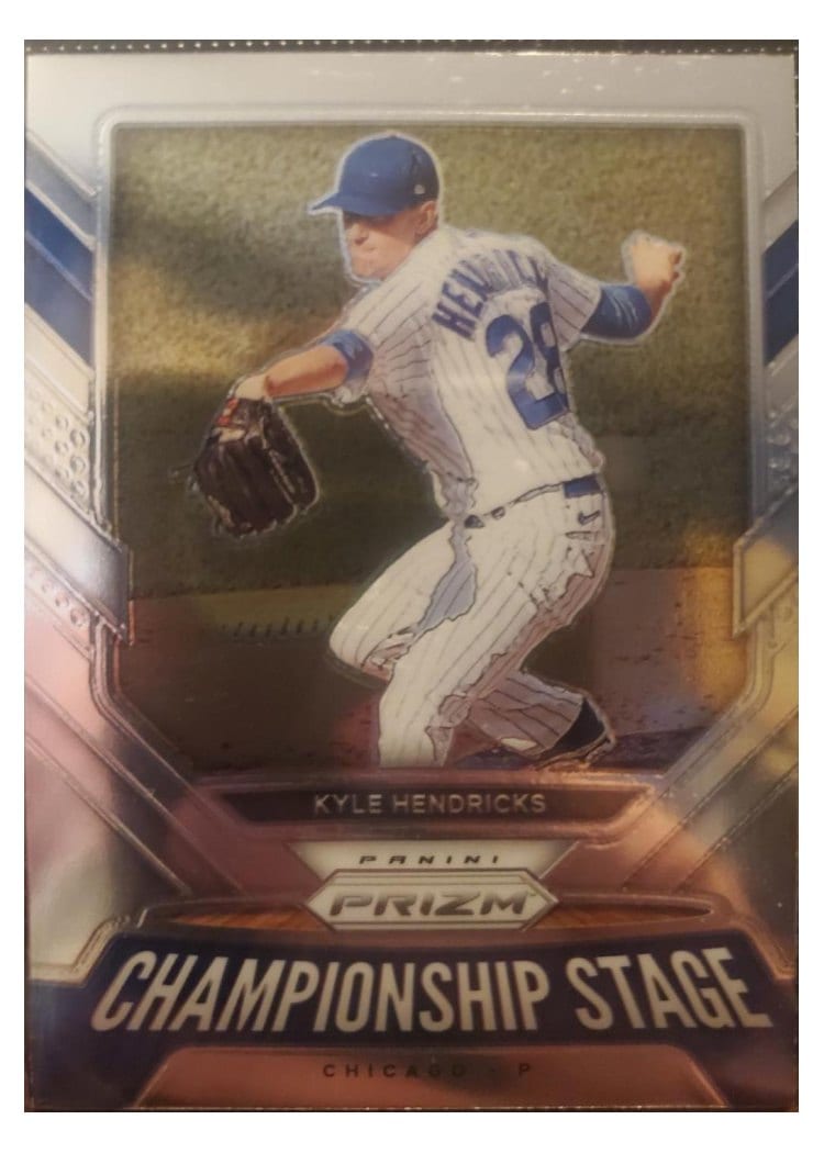 2021 Panini Prizm Championship Stage Kyle Hendricks #CS6 card