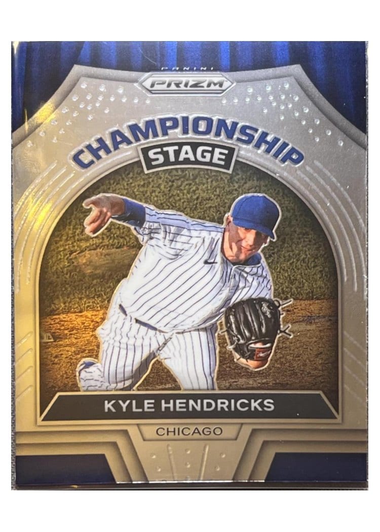 2022 Panini Prizm Championship Stage Kyle Hendricks #CS-10 card