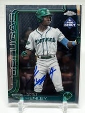2025 Topps Pro Debut Chrome Autographs Kyle Henley #PDC-112 card