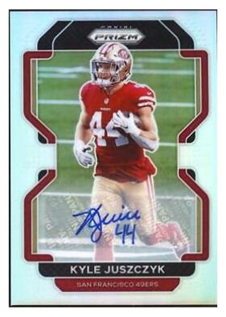 2021 Panini Prizm Base Set Kyle Juszczyk #57 card
