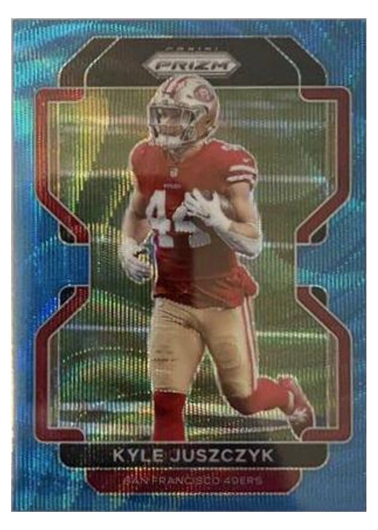 2021 Panini Prizm Base Set Kyle Juszczyk #57 card