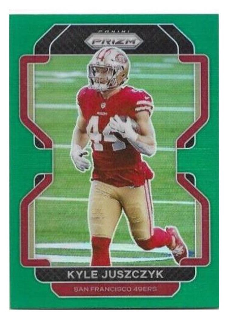 2021 Panini Prizm Base Set Kyle Juszczyk #57 card