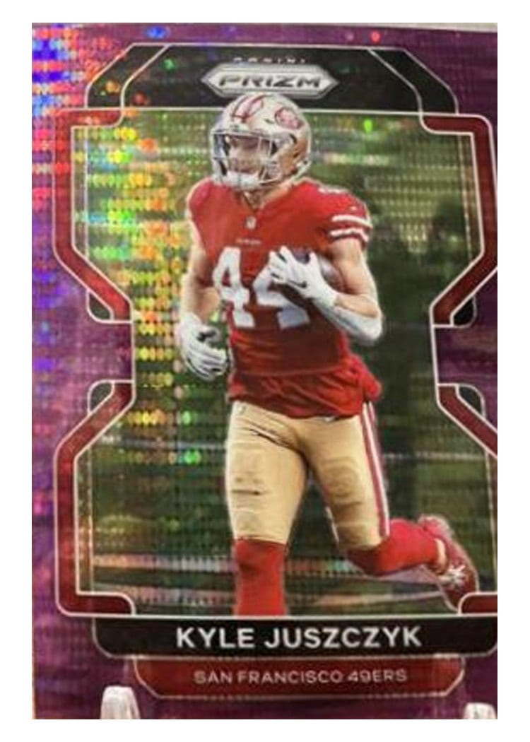 2021 Panini Prizm Base Set Kyle Juszczyk #57 card