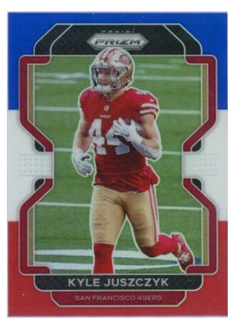 2021 Panini Prizm Base Set Kyle Juszczyk #57 card