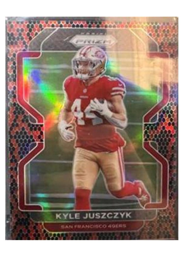 2021 Panini Prizm Base Set Kyle Juszczyk #57 card
