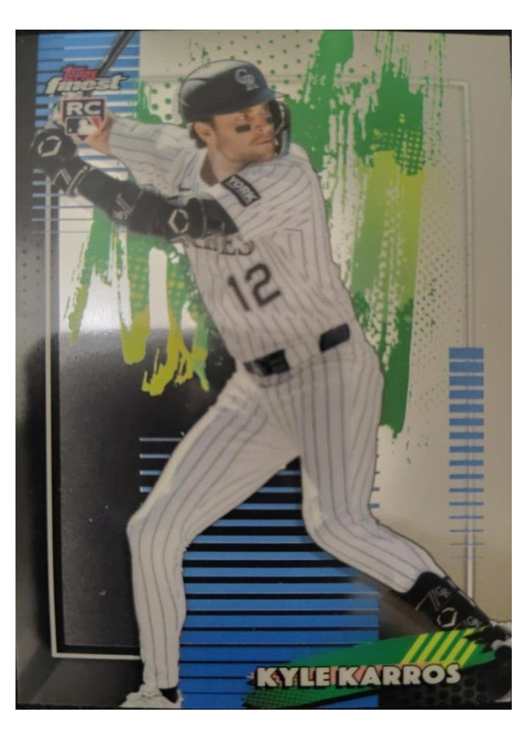 2026 Topps Finest Kyle Karros #87 card