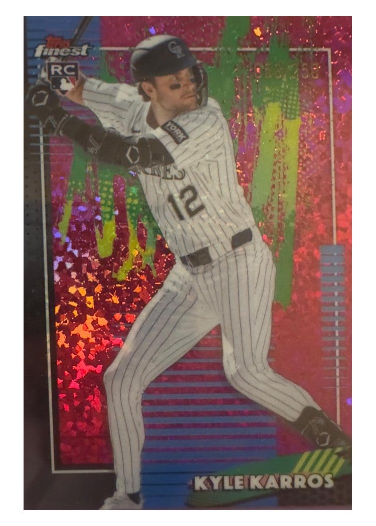 2026 Topps Finest Kyle Karros #87 card