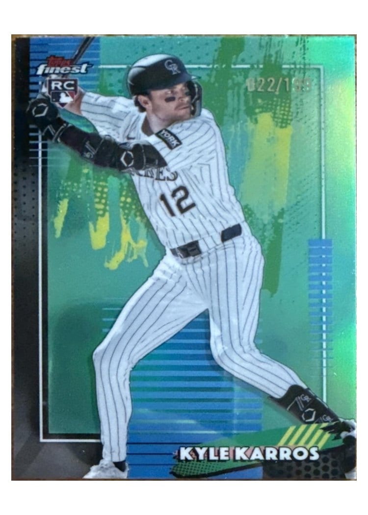 2026 Topps Finest Kyle Karros #87 card