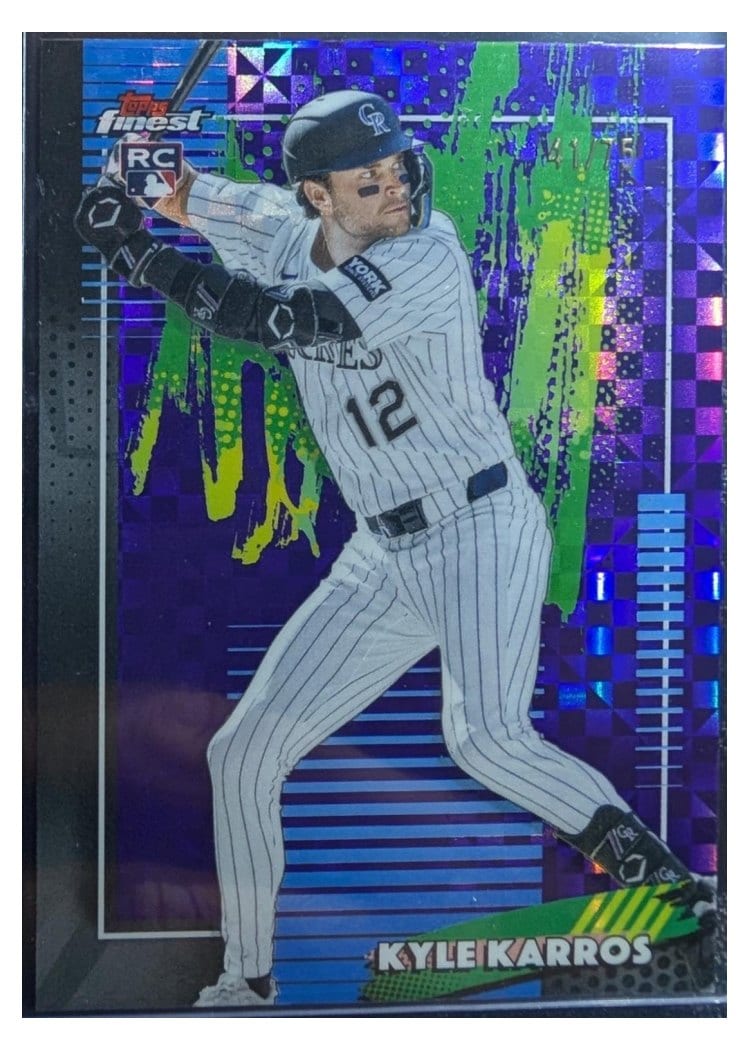 2026 Topps Finest Kyle Karros #87 card