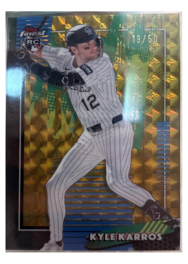 2026 Topps Finest Kyle Karros #87 card