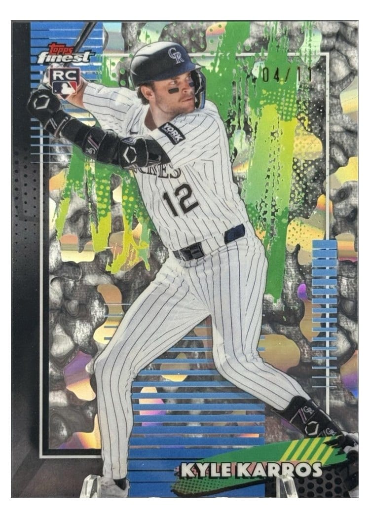 2026 Topps Finest Kyle Karros #87 card
