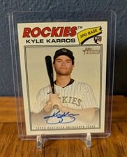 2026 Topps Heritage Real One Autographs Kyle Karros #ROA-KK card