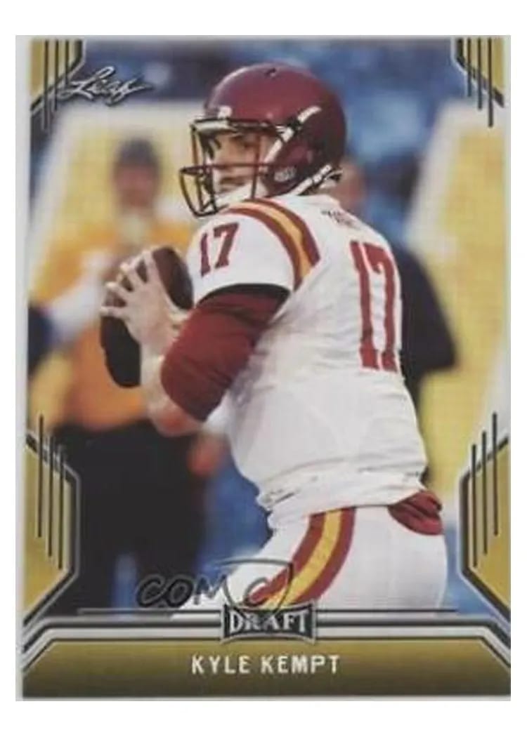 2019 Leaf Draft Kyle Kempt #47 card