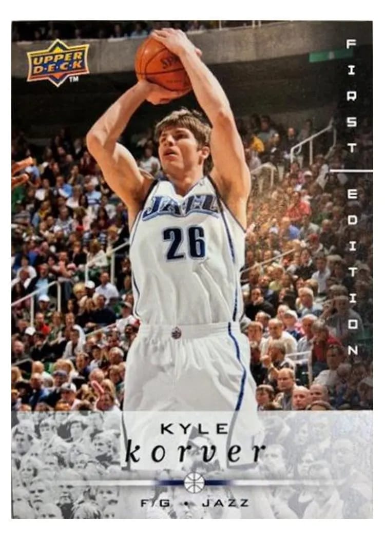 2008 Upper Deck First Edition Kyle Korver #190 card