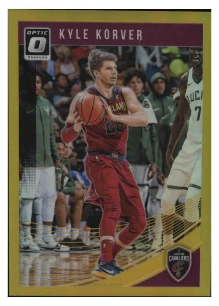 2018-19 Donruss Optic Base Set Kyle Korver #128 card