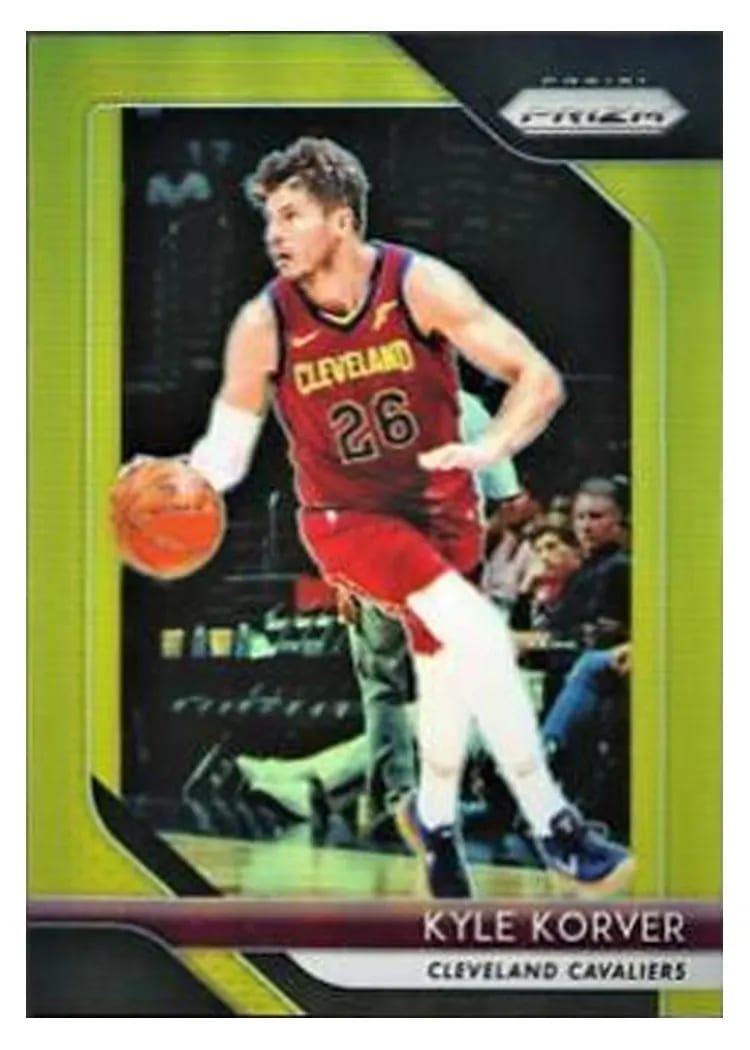 2018-19 Panini Prizm Base Set Kyle Korver #200 card