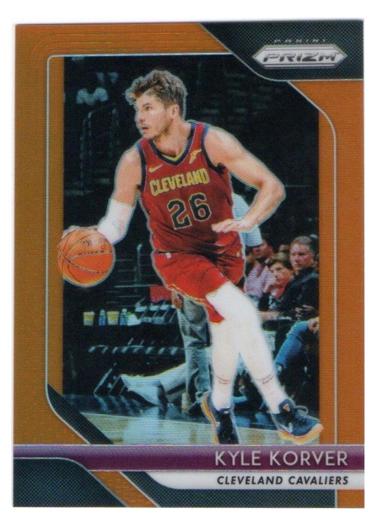 2018-19 Panini Prizm Base Set Kyle Korver #200 card