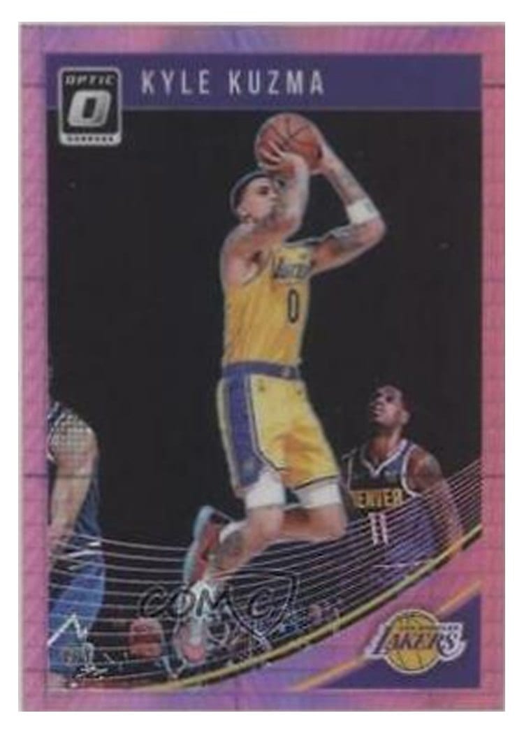 2018-19 Donruss Optic Base Set Kyle Kuzma #84 card