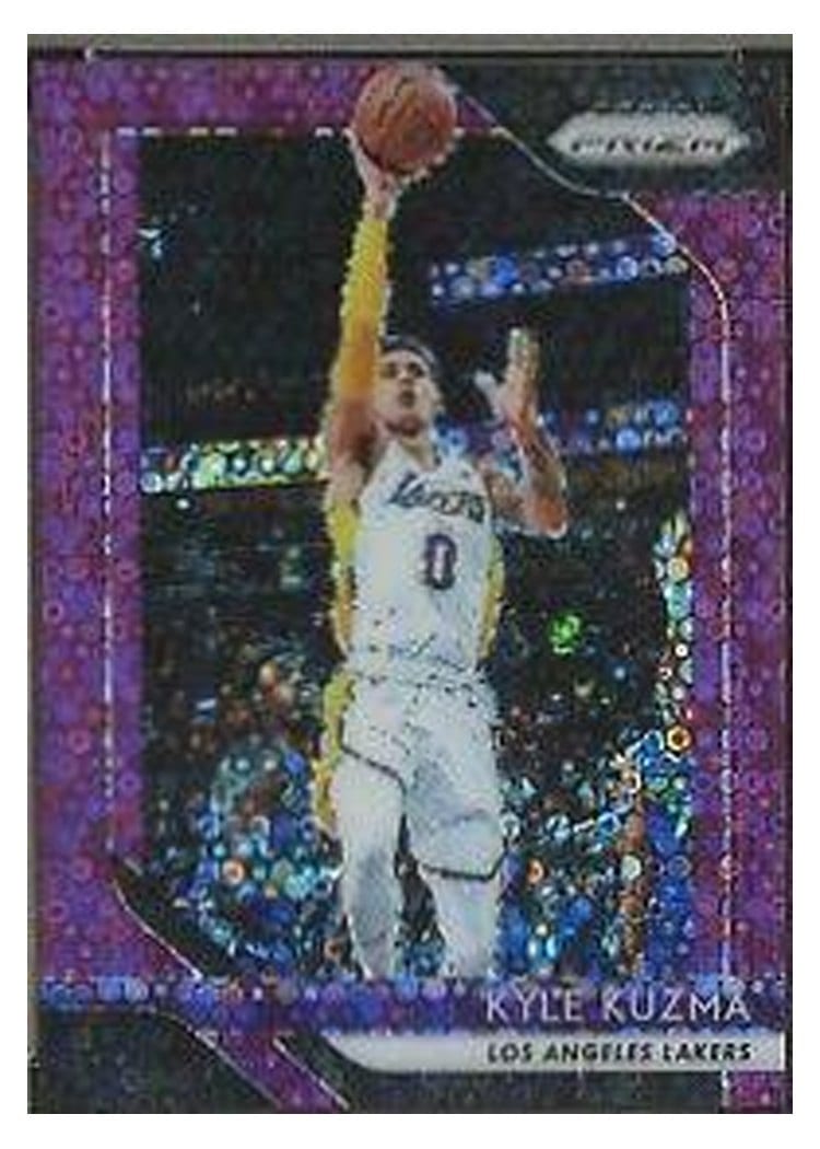 2018-19 Panini Prizm Base Set Kyle Kuzma #16 card