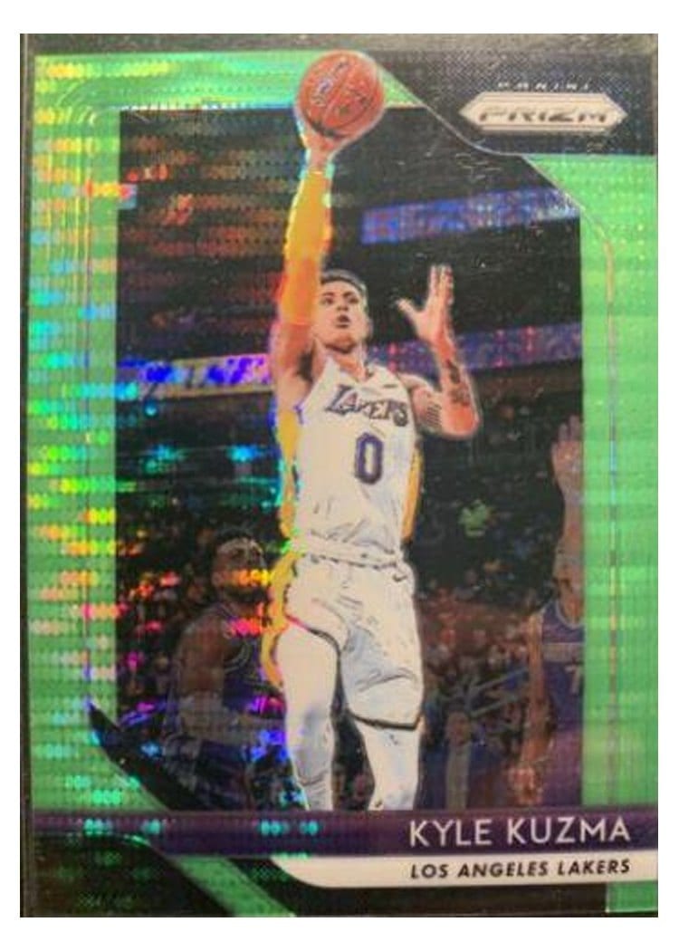 2018-19 Panini Prizm Base Set Kyle Kuzma #16 card