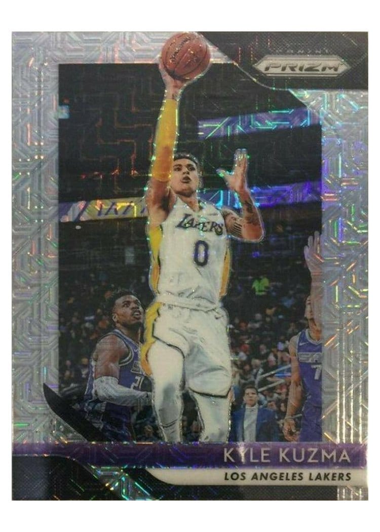 2018-19 Panini Prizm Base Set Kyle Kuzma #16 card