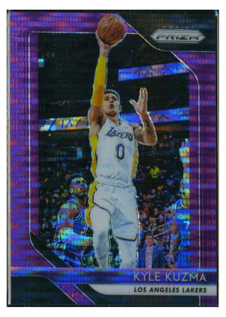 2018-19 Panini Prizm Base Set Kyle Kuzma #16 card