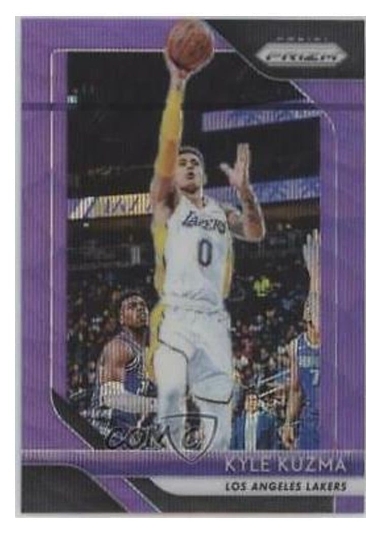 2018-19 Panini Prizm Base Set Kyle Kuzma #16 card