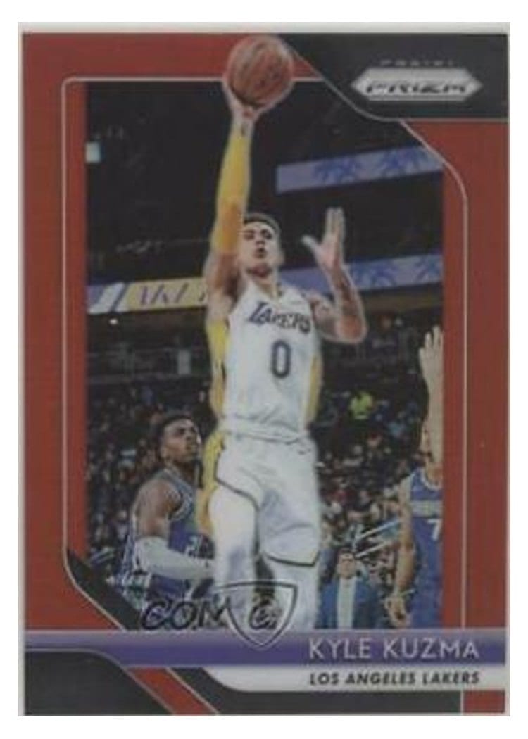 2018-19 Panini Prizm Base Set Kyle Kuzma #16 card
