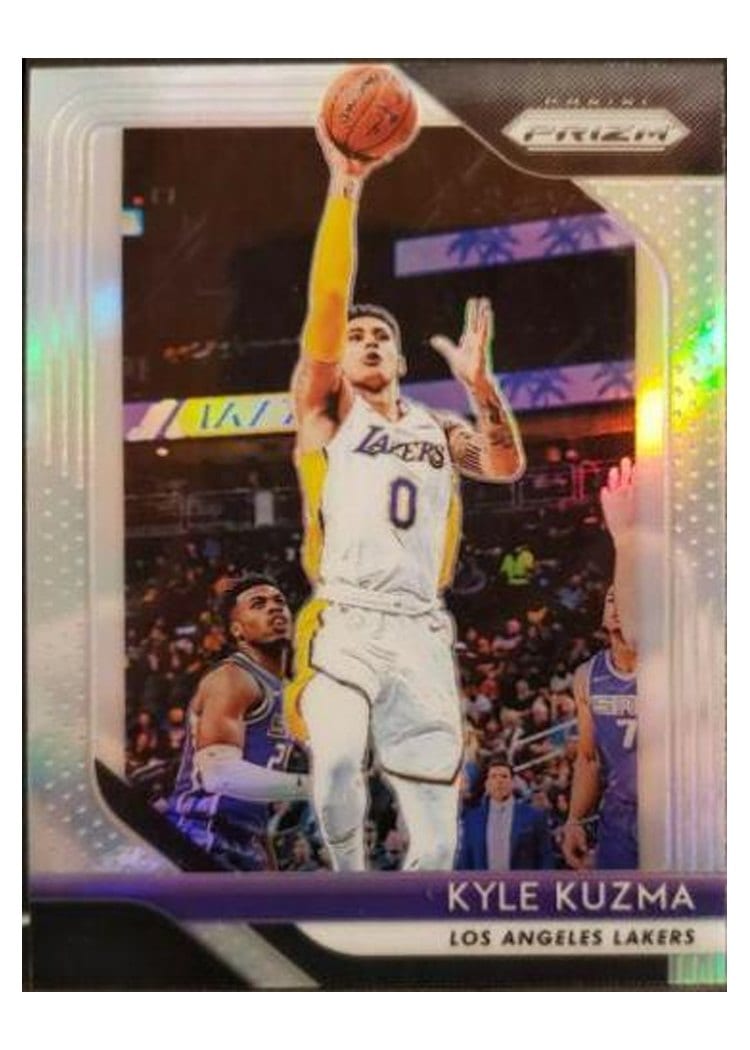 2018-19 Panini Prizm Base Set Kyle Kuzma #16 card