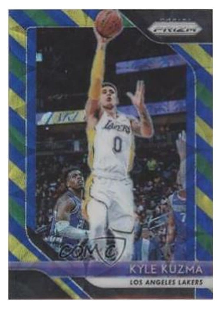 2018-19 Panini Prizm Base Set Kyle Kuzma #16 card