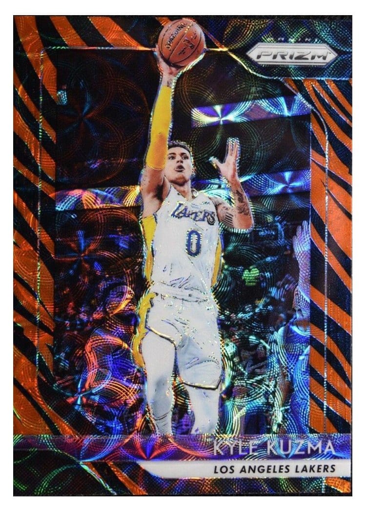 2018-19 Panini Prizm Base Set Kyle Kuzma #16 card