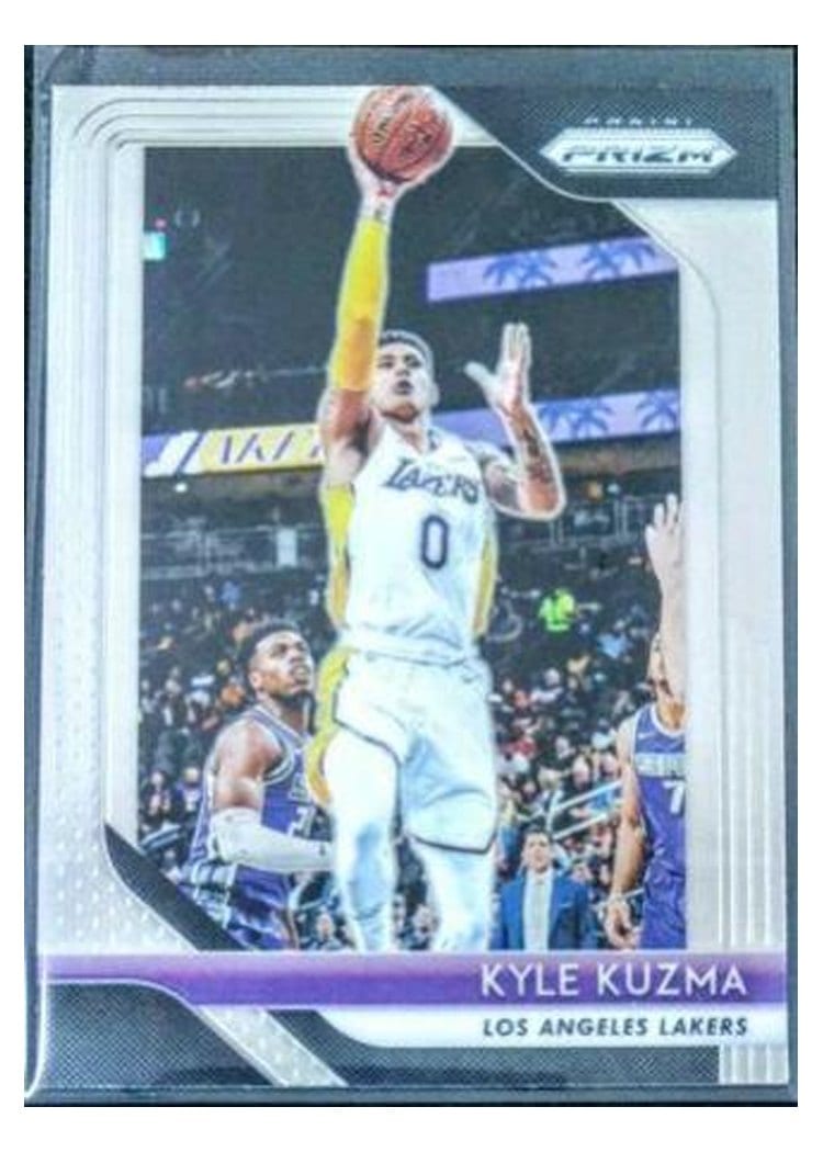 2018-19 Panini Prizm Base Set Kyle Kuzma #16 card