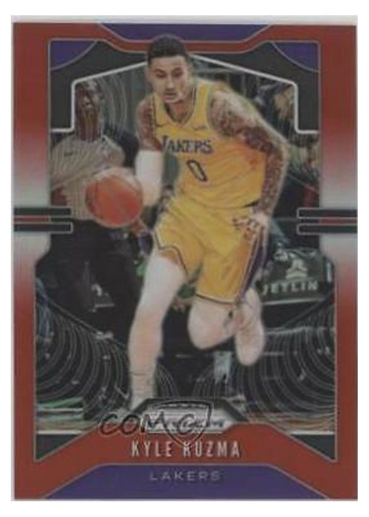 2019-20 Panini Prizm Base Set Kyle Kuzma #130 card