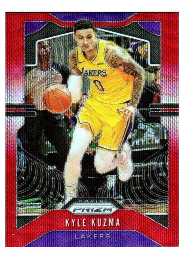 2019-20 Panini Prizm Base Set Kyle Kuzma #130 card