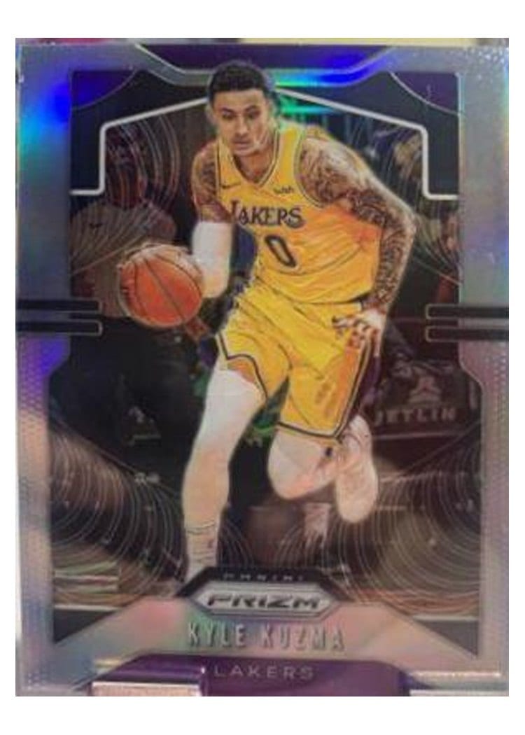 2019-20 Panini Prizm Base Set Kyle Kuzma Silver Prizm #130 card