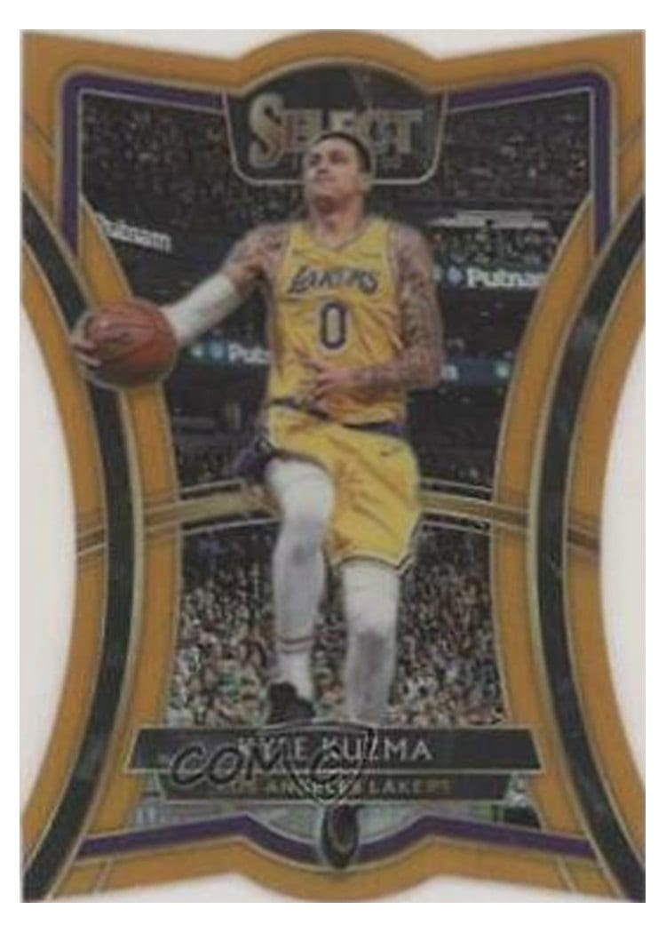 2019-20 Panini Select Base Set Kyle Kuzma #133 card