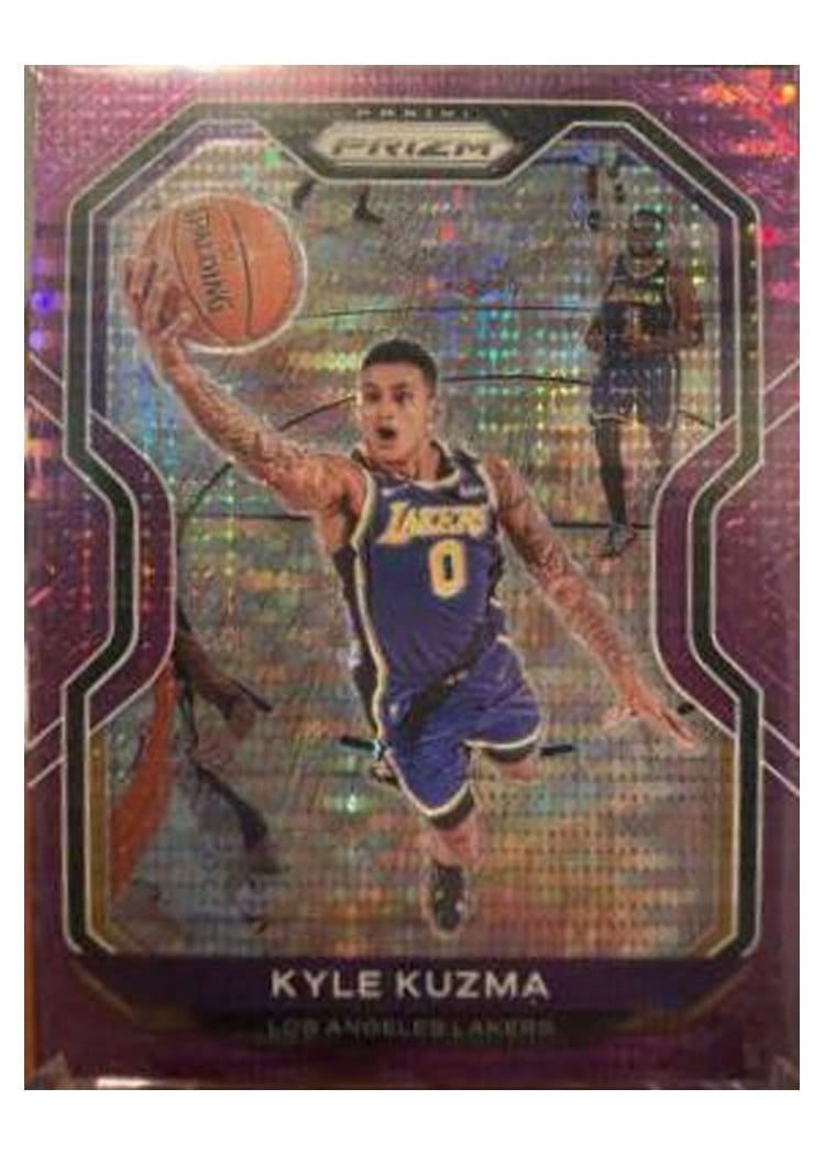 2020-21 Panini Prizm Base Set Kyle Kuzma #244 card