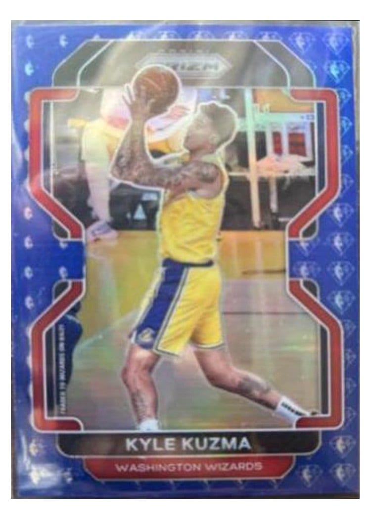 2021-22 Panini Prizm Base Set Kyle Kuzma #156 card
