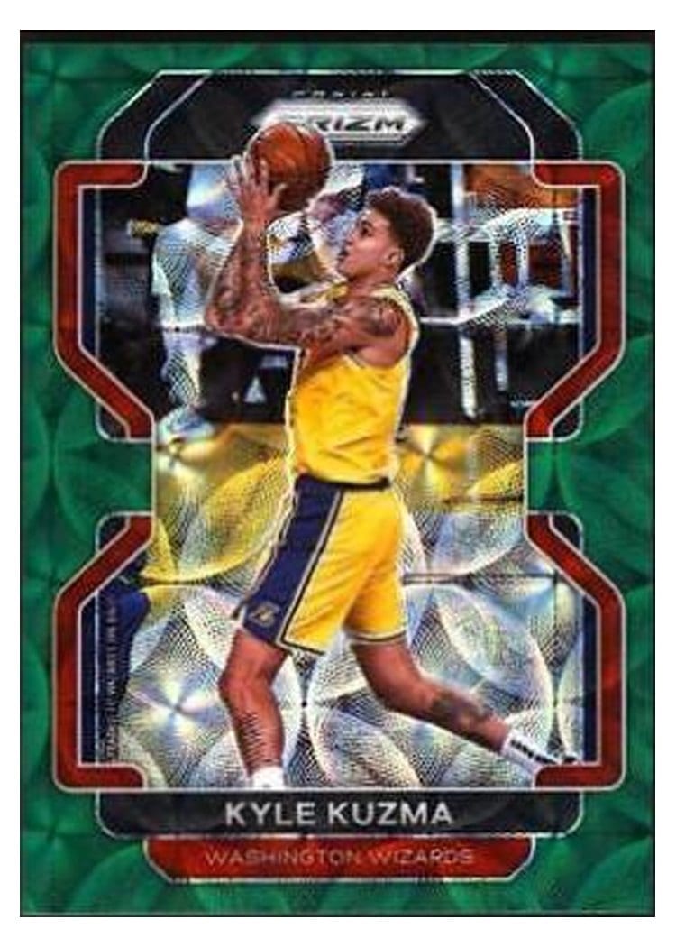 2021-22 Panini Prizm Base Set Kyle Kuzma #156 card