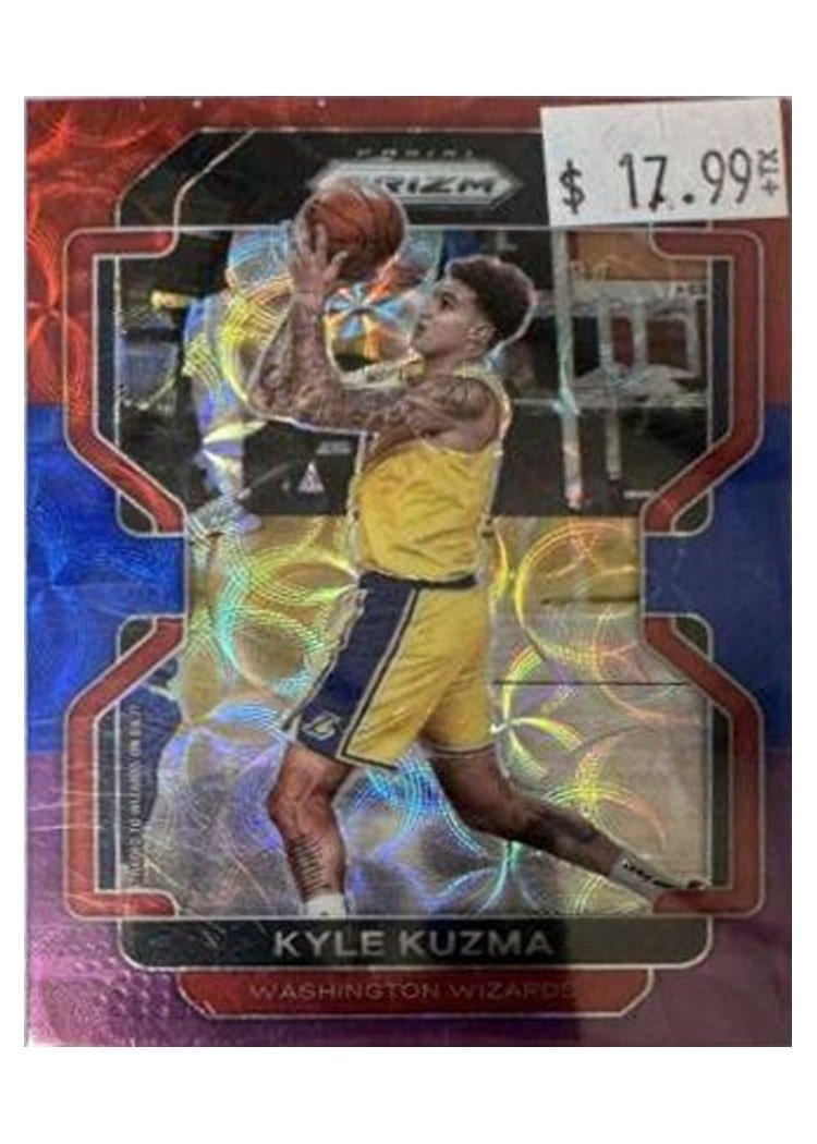 2021-22 Panini Prizm Base Set Kyle Kuzma #156 card